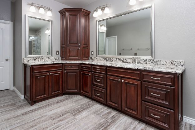 Remodeled Bathroom in DFW randy and beverly bathroom remodel Dallas