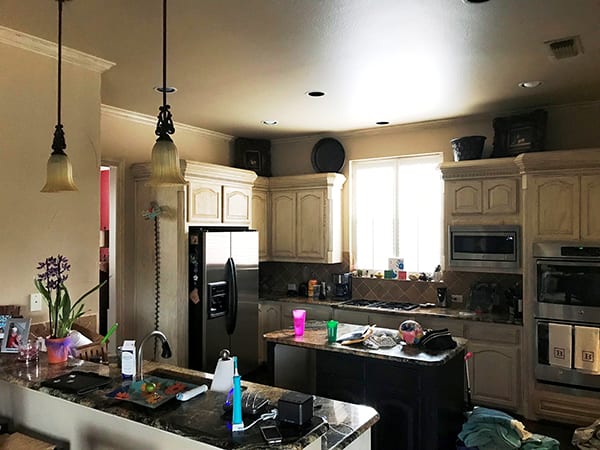 before kitchen remodel