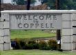 Welcome to Coppell Texas sign