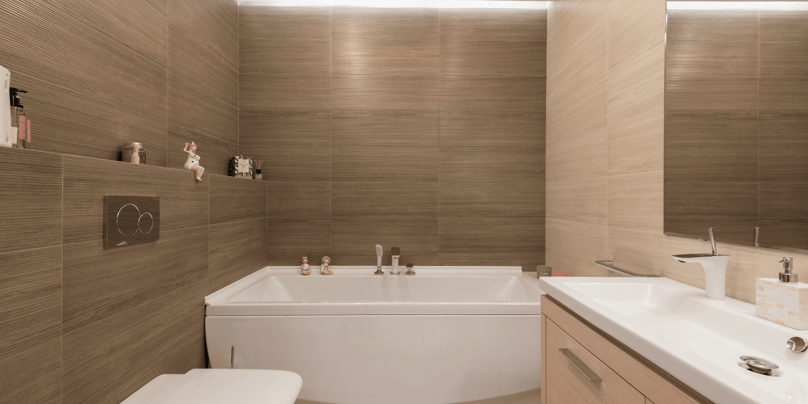 trendy-bathroom-idea modern bathroom remodel idea