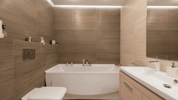 trendy-bathroom-idea modern bathroom remodel idea