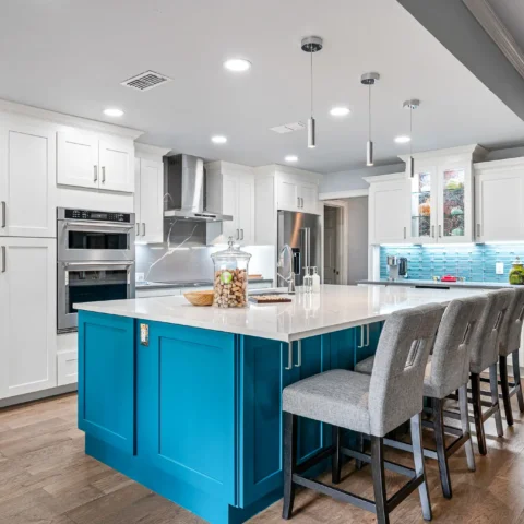 Coppell Texas home after the kitchen got remodeled