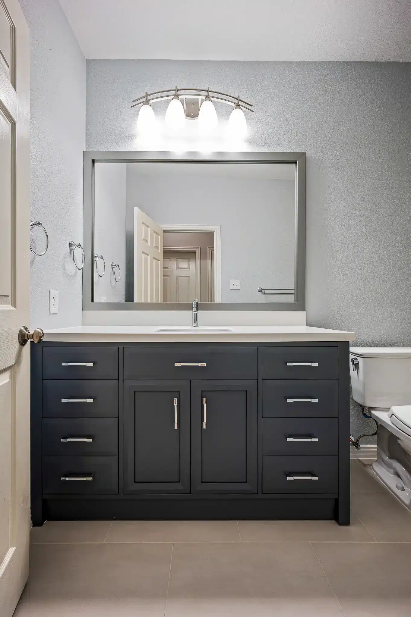 After guest bathroom remodel Plano Texas