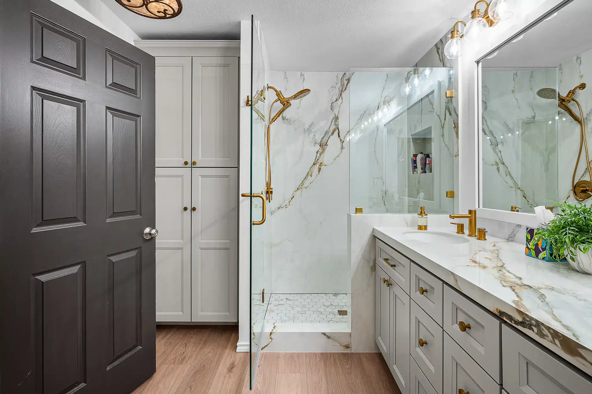 Before Master Bathroom Remodel in Coppell Texas