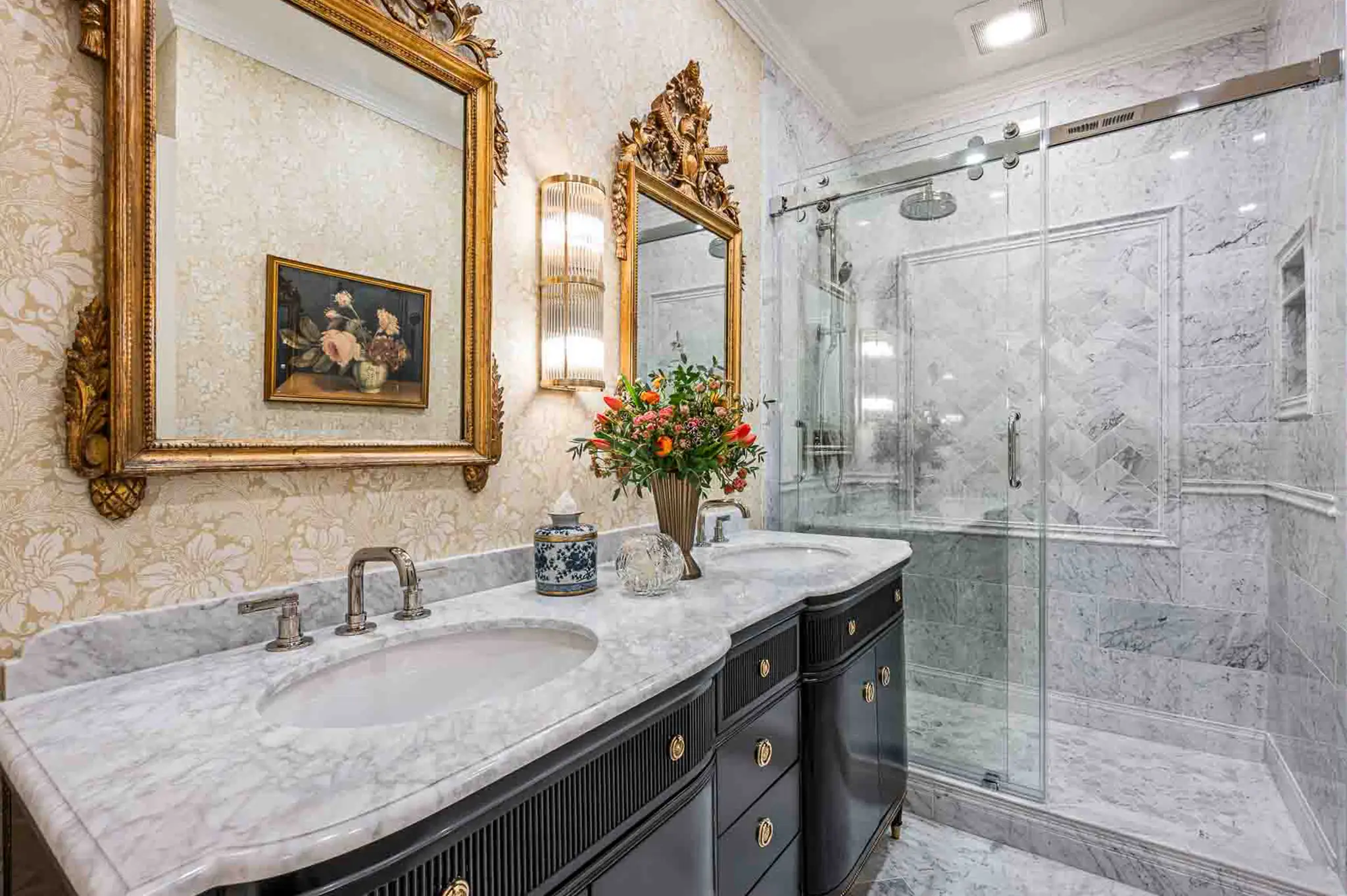 after Plano bathroom remodel