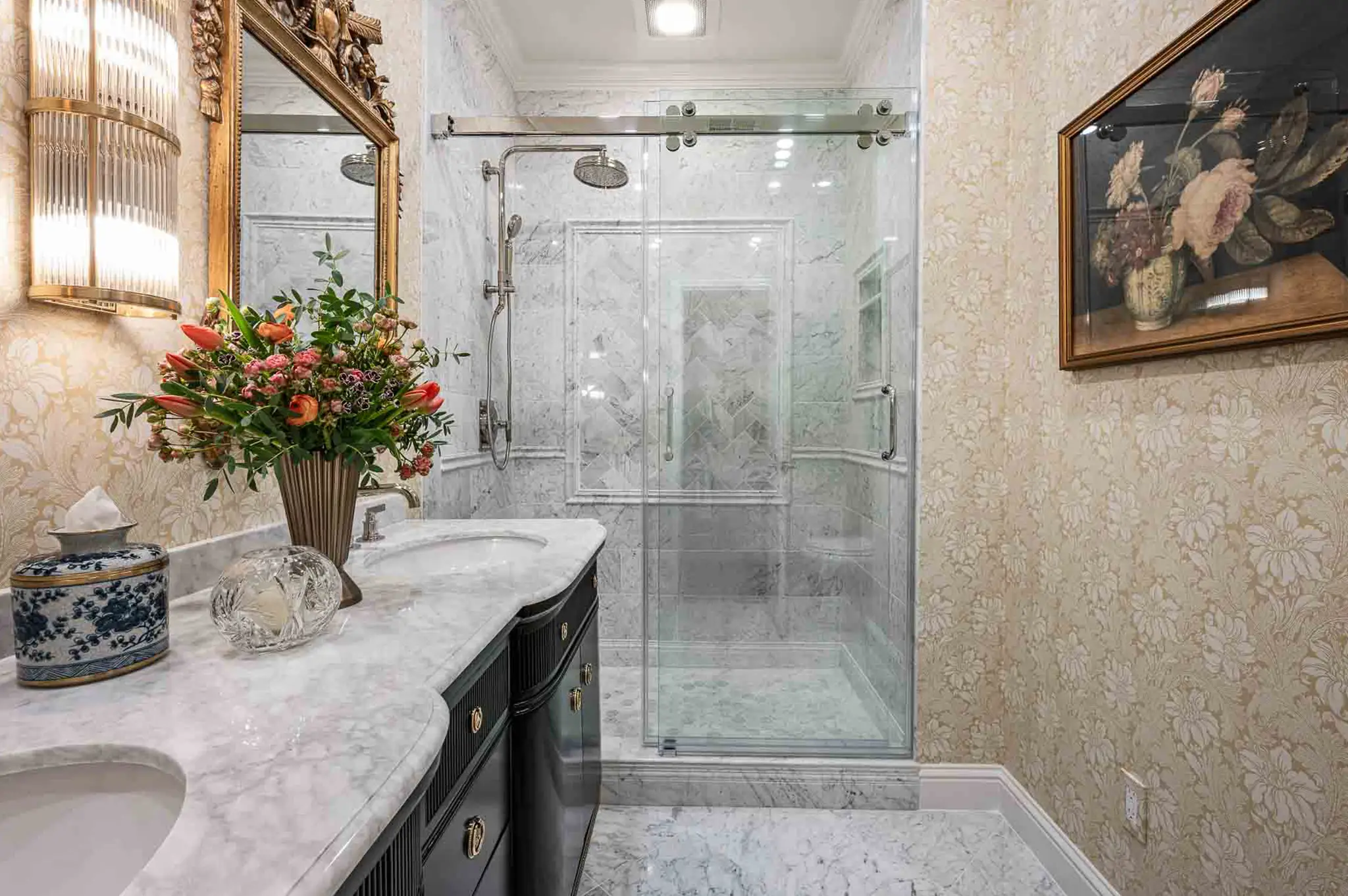 after Plano bathroom remodel